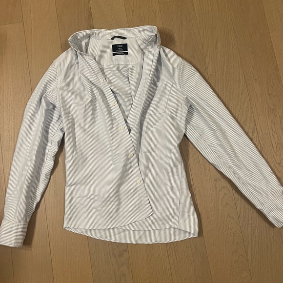 1901 Other - 1901 trim fit montake lake wash pinstripe button down size M